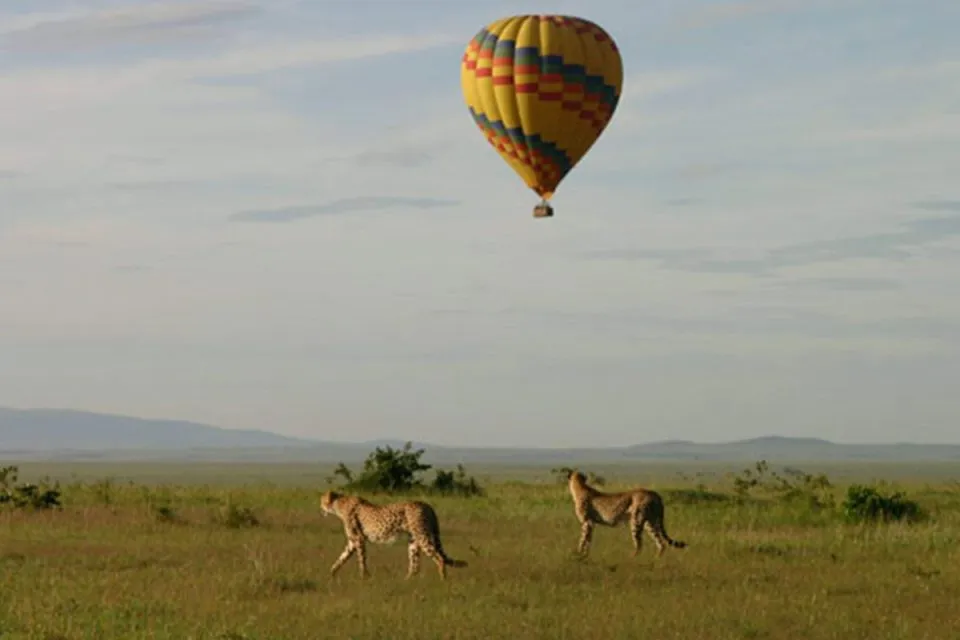 Akagera Hot Air Balloon Experience in Akagera National Park
